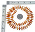 Navajo Genuine Sterling Silver Oyster Shell Bead Necklace AX129925
